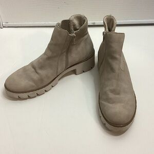 Rieker Beige Ankle Boots Heel Low 40 Fall Winter